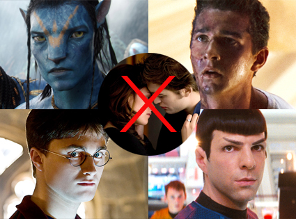 Avatar, Transformers, Harry Potter Half Blooded Prince, Star Trek, New Moon Avatar, Transformers, Harry Potter Half Blooded Prince, Star Trek, New Moon